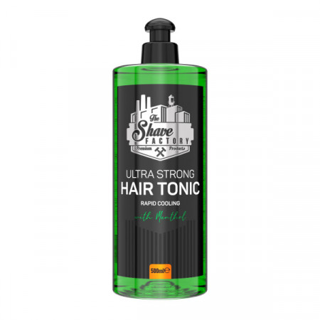 The Shave Factory Ultra Strong - Tonic pentru par cu mentol 500ml