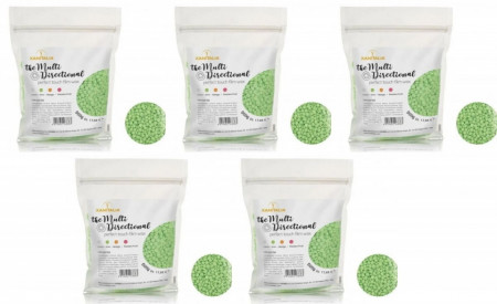 Xanitalia Pachet 4+1 Xanitalia Ceara granule de epilat elastica Multi Directional Lime 500g