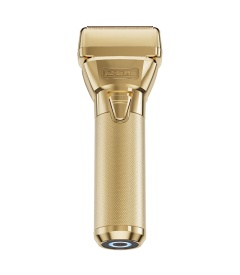 Babyliss Pro Aparat de ras cu folie dubla fara fir FXONE All Metal Gold Cordless