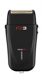 Babyliss Pro FX3 Shaver - Aparat profesionala de ras dublu cu acumulator si cablu