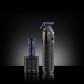 Babyliss Pro Masina profesionala de contur fara fir FXONE Skeleton All Metal Black Cordless