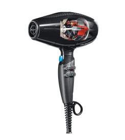 Babyliss Pro Uscator de par ionic negru 2400W Vulcano HQ