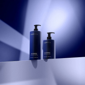 Cotril Masca cu pigment albastru intens antiportocaliu pentru par saten Cool Brunette Intense 500ml
