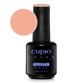 Cupio Oja semipermanenta Rubber Base Sheer Collection - Nude Mirage 15ml