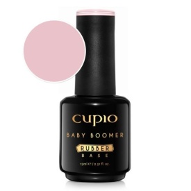 Cupio Rubber Base Baby Boomer - Rose 15ml