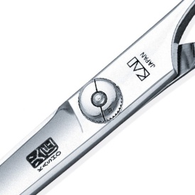 Kasho Foarfeca profesionala de tuns semioffset 5.5 inci Green Series (KGR-55 OS)