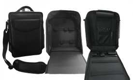 Kasho Geanta profesionala din piele artificiala pentru accesorii de coafura si frizerie Tool Bag