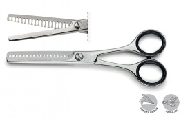 Kiepe Professional Foarfeca de filat dreapta 5.5 inci 18 dinti Mirror Series