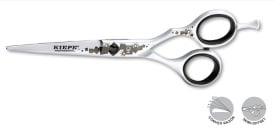 Kiepe Professional Foarfeca de tuns semi-offset 5.5 inci HD White