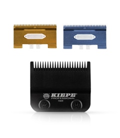 Kiepe Professional Set de cutite Fade cu 2 lame mobile pentru masini de tuns