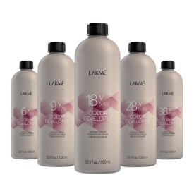 Oxidant crema Lakme Color Developer cu ulei de Abyssinian – 6V, 9V, 18V, 28V, 38V