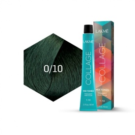 Lakme Vopsea de par permanenta 0/10 verde Collage Mix Tone 60ml