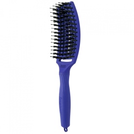 Olivia Garden Perie de par cu peri de mistret+nailon Finger Combo On The Road Again - Blue Jeans