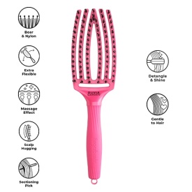 Olivia Garden Perie de par mistret+nailon And Beyond - Mars Red