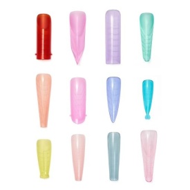 Cupio Tipsuri reutilizabile pinx. - MultiShape Mania 296buc