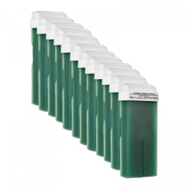 Xanitalia Pachet 24 buc. Ceara de epilat de unica folosinta cu clorofila 100ml