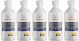 Xanitalia Pachet 4+1 Solutie cu lamaie pentru curatarea cerii de pe aparatura 500ml