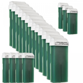 Xanitalia Pachet 48 buc. Ceara de epilat de unica folosinta cu clorofila 100ml