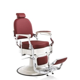 Xanitalia Scaun de frizerie Hair Mustang Burgundy