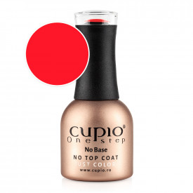 Cupio Gel Lac One Step Easy Off - Coral Red 12ml