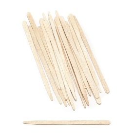 Cupio Spatule de lemn pentru epilat pentru sprancene 50buc