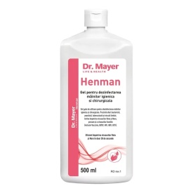 Dr. Mayer Dezinfectant gel biocid pentru maini Henman 500ml