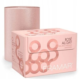 Framar Rola folie de aluminiu texturata pentru suvite Rose All Day 98m