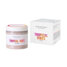 Italwax Scrub exfoliant delicat pentru fata si corp Miraveda Tropical Vibes 400g