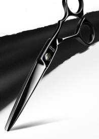 Kasho Foarfeca profesionala de tuns offset 7 inci Sagano Black Series KSG-70 OS DLC