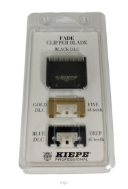 Kiepe Professional Set de cutite Fade cu 2 lame mobile pentru masini de tuns