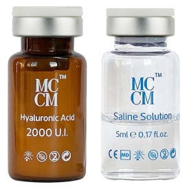 MCCM Kit fiole cu acid hialuronic 2000UI si solutie salina 5g+5ml