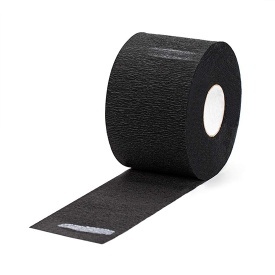 NishMan Gulere de hartie pentru frizerie - negre