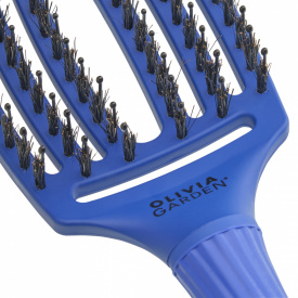 Olivia Garden Display cu 8 perii de par cu peri de mistret+nailon Finger Combo On The Road Again
