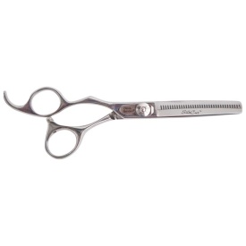 Olivia Garden Foarfeca de filat pentru stangaci 35 dinti eur 6.35 inch SilkCut