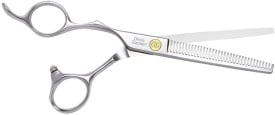 Olivia Garden Foarfeca de filat pentru stangaci 35 dinti jap 6.35 inci SilkCut PRO