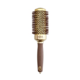 Olivia Garden Kit 4 perii profesionale de par Expert Blowout Shine Wavy Bristles Gold&Brown