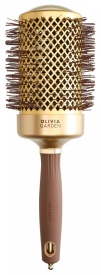 Olivia Garden Perie de par 65mm Expert Blowout Shine Wavy Bristles Gold&Brown