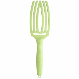 Olivia Garden Perie de par cu peri de mistret+nailon Finger Combo Dolce Vita Green Pistachio