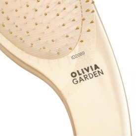 Olivia Garden Perie de par cu peri ionici din nailon Expert Care Curve Nylon Gold