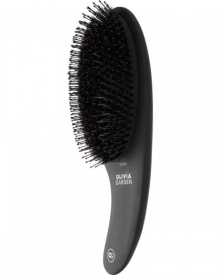 Olivia Garden Perie profesionala de par cu peri de mistret si nailon Expert Care Curve Black