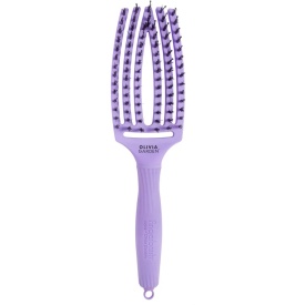 Olivia Garden Perie de par mistret+nailon Finger Combo Lavender Medium