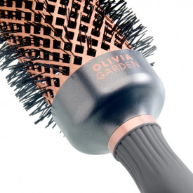 Olivia Garden Perie profesionala de par cupru+ceramica 55mm Expert Blowout Heat Nylgard Bristle