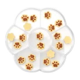 Pinx Set decor 3D pentru unghii - Love Paw 20buc
