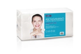Prosop din hartie gofrata pentru salon 45x80cm 100buc - Made in Italy