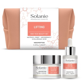 Solanie Set de lifting pentru fata cu 3 peptide Mesopeptide High Tech Beauty 15ml