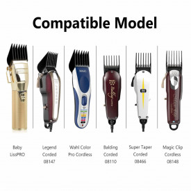Wahl Set 10 inaltatoare premium pentru masinile de tuns 1.5mm - 25mm