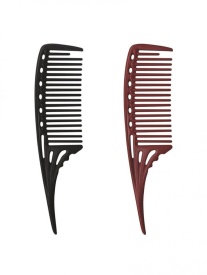 YS Park 603 Pieptan profesional pentru frizerie cu maner - negru