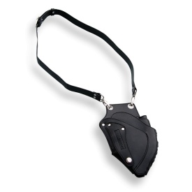Akashi Light Cut - Set profesional de foarfeci pentru stangaci tuns+filat F60+K55 cu brici si port