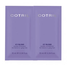 Cotril Mostra sampon+balsam cu pigment violet antiingalbenire  pentru par blond Icy Blond Purple 20ml