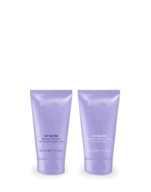 Cotril Sampon cu pigment violet+masca pentru par blond Icy Blond Travel Kit 100ml